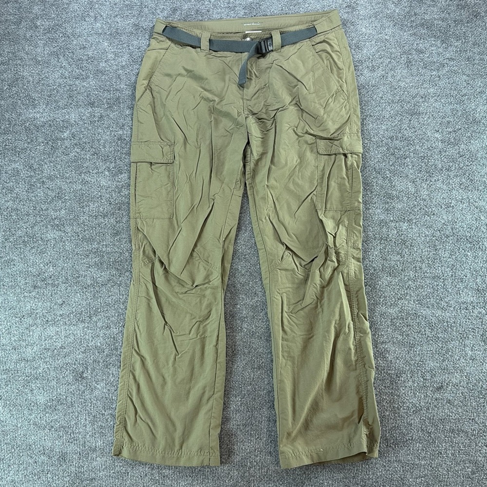 Columbia Omni-Shield Mens Cargo Hiking Pants Green 36x32 Gorpcore Outdoor Trail